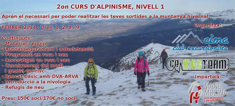 Curs d'Alpinisme nivell 1