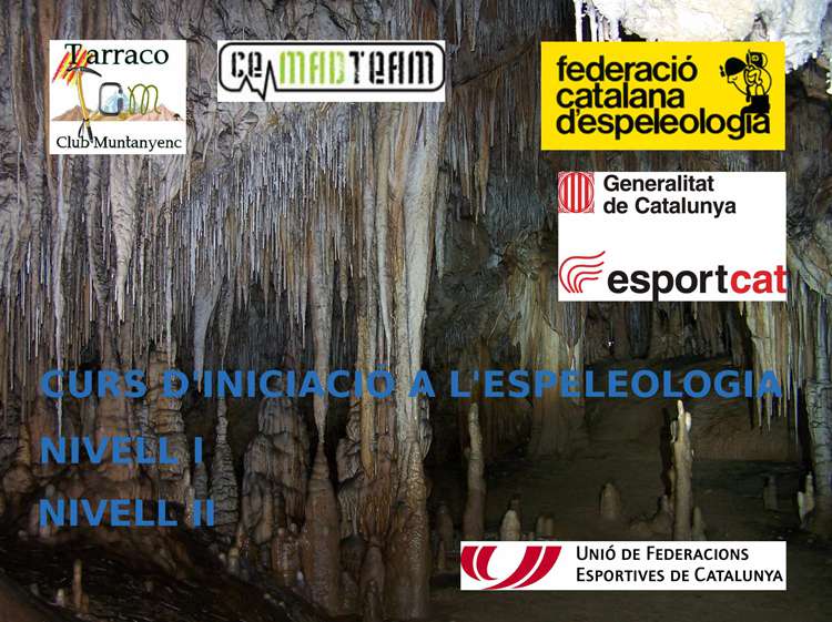 Curs d'espeleologia (nivell 1 i nivell 2)