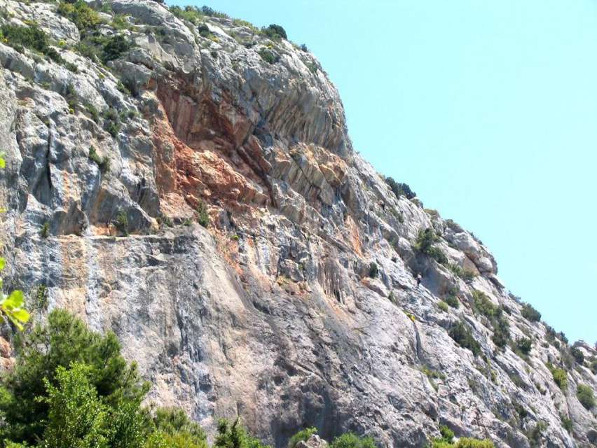 Iniciació escalada en roca