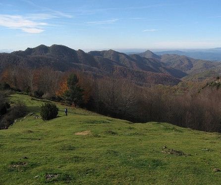 Puigsacalm, des de la Collada de Bracons (Garrotxa)