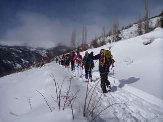 Raquetes de Neu (Malniu-Puigpedrós)